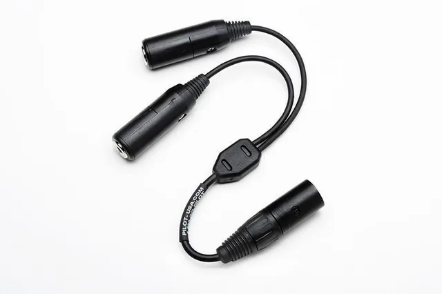 Airbus adaptateur casque XLR5 vers aviation générale