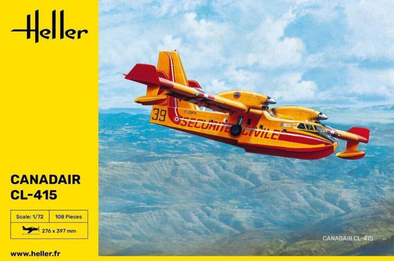 Heller Canadair CL-415 maquette avion 1/72 à construire