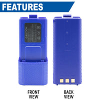 Rugged Air BAT-RH5R-XL Batterie Radio 3800mAh 7,4V