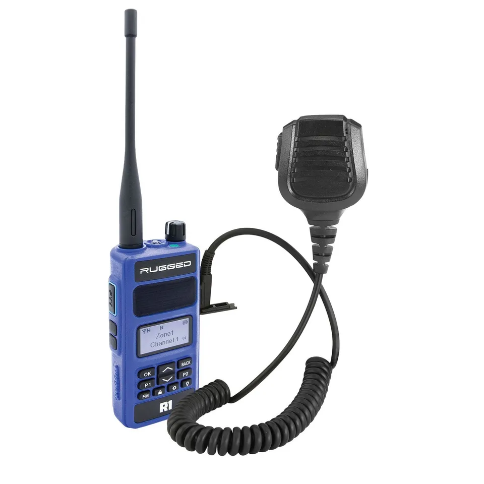 Rugged R1 Talkie portable 5W DMR VHF/UHF + micro main