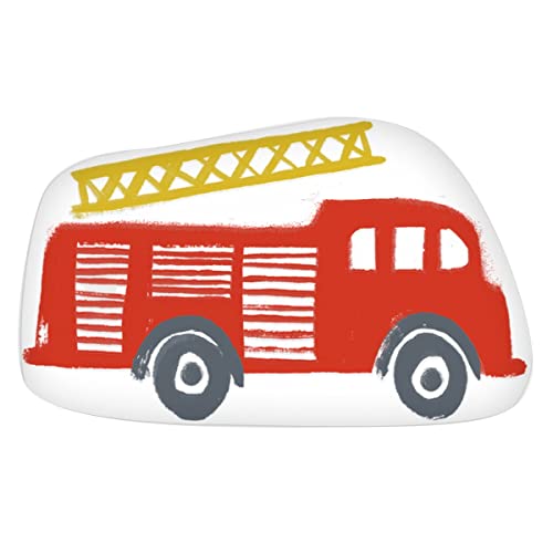 Future Home Kids Coussin Coton Camion Pompiers 44x27cm