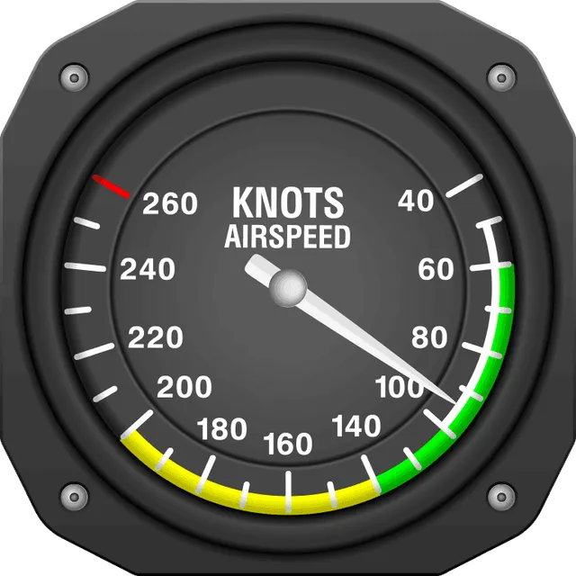 La Boutique du Pilote Magnet Badin instrument avion 6x6cm