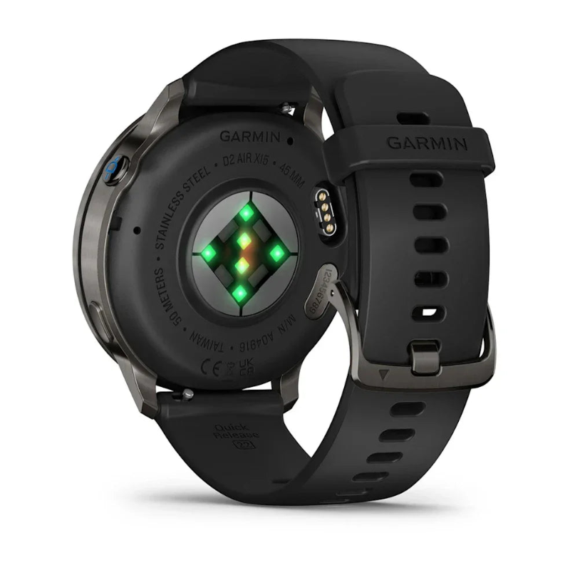 Garmin D2 Air X15 noire montre aviateur connectée GPS 45 mm