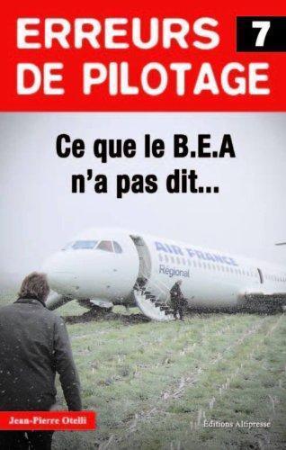 Altipresse Erreurs de Pilotage Tome 7 Livre Aviation Otelli
