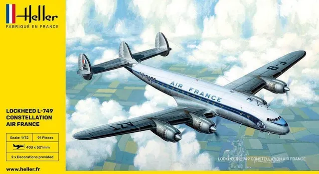 La Boutique du Pilote L-749 Constellation maquette 1/72 Air France