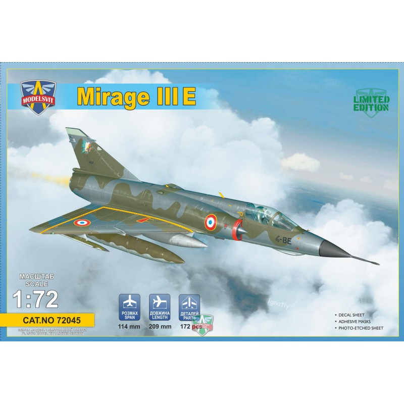 La Boutique du Pilote Cadeaux Mirage III E 1/72 maquette avion Modelsvit