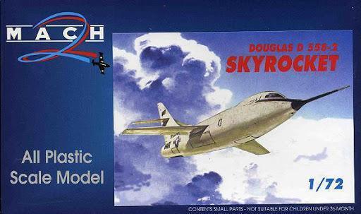 La Boutique du Pilote D 558-2 Skyrocket maquette 1/72 à construire