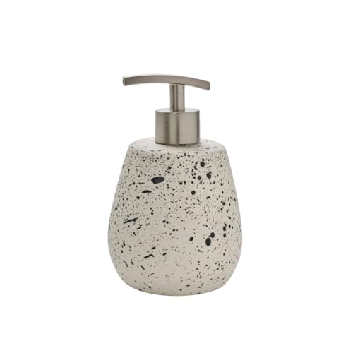 LEVASSEUR Demy distributeur savon céramique blanc tacheté