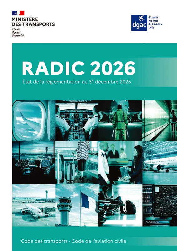 RADIC 2026 recueil aviation civile SIA