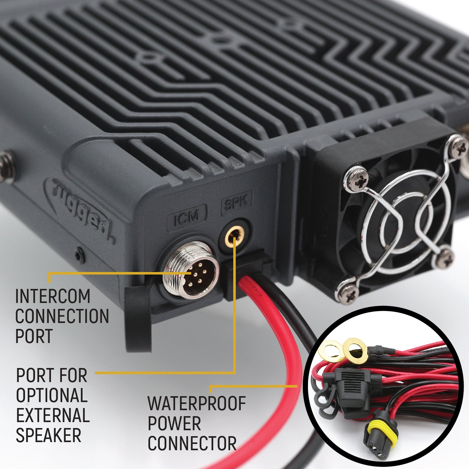 Rugged Air Rambler G4 Radio Mobile GMRS 50W Écran LED