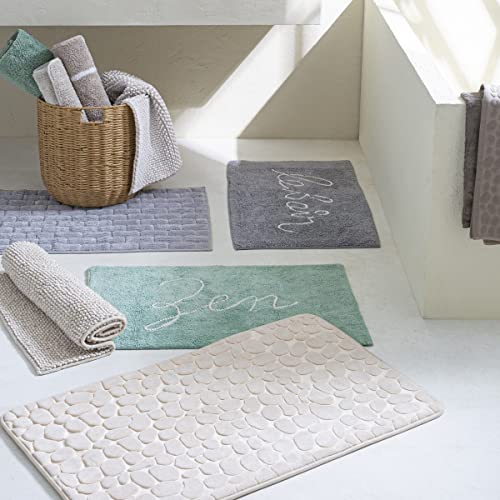 Levasseur Galet Tapis de Bain Gris 50x80cm Mémoire de Forme