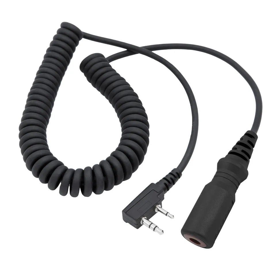 Rugged Air OFFROAD câble spiralé casque radio 2-pin