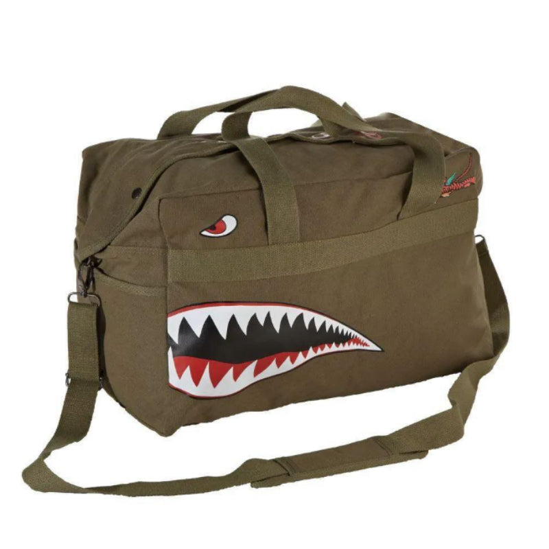 Sporty's Flying Tigers sac voyage toile olive 46x29x30,5cm