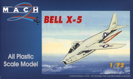 La Boutique du Pilote Bell X-5 maquette plastique 1/72 à construire