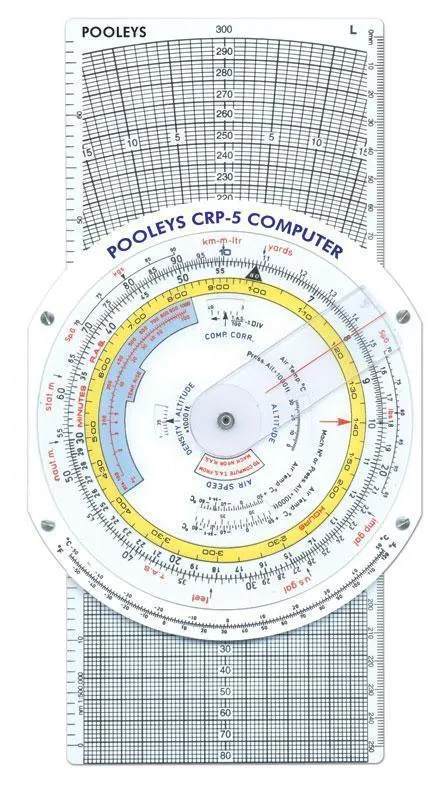 La Boutique du Pilote CRP-5W Computer Mécanique Règle de Vol