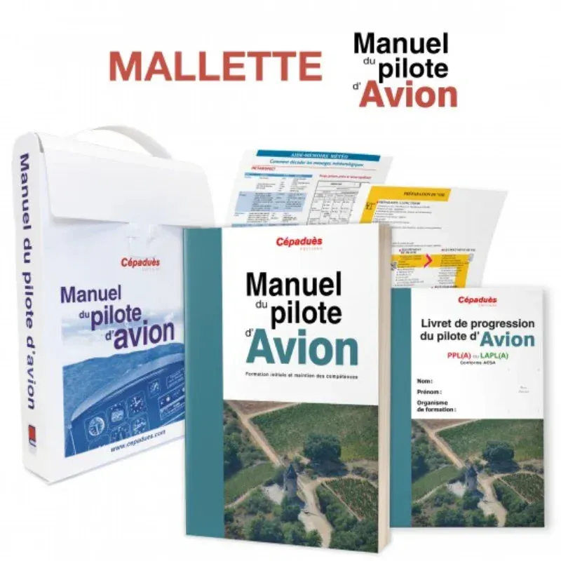 La Boutique du Pilote Mallette Manuel Pilote Avion PPL(A) 21e Édition