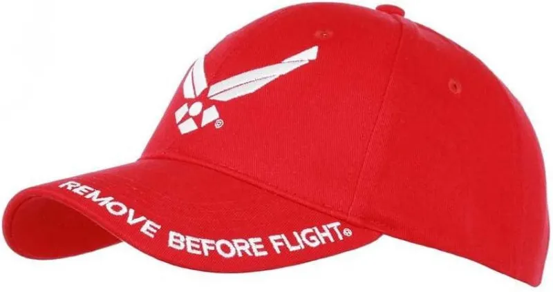Fostex Remove Before Flight casquette rouge coton