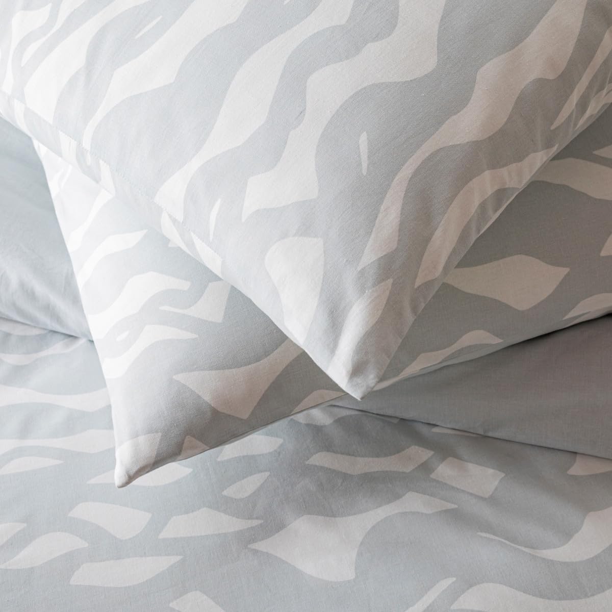 Levasseur Nordic Nuage parure de lit bleu 260x240cm coton