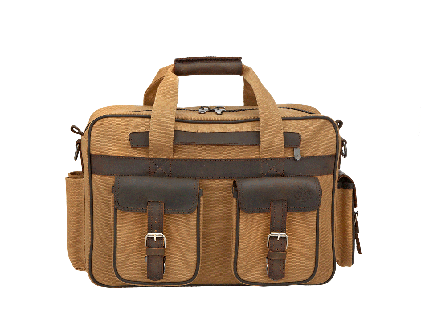 Flight Outfitters Bush Pilot Folio sac de vol marron cuir