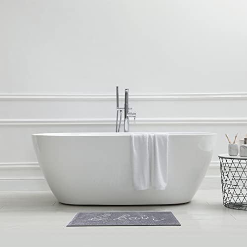 Levasseur Le Bain Tapis de Bain Gris 50x80cm Coton