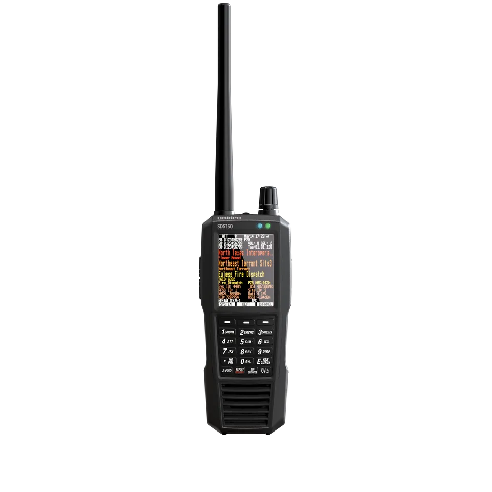 Uniden SDS150 scanner portable numérique