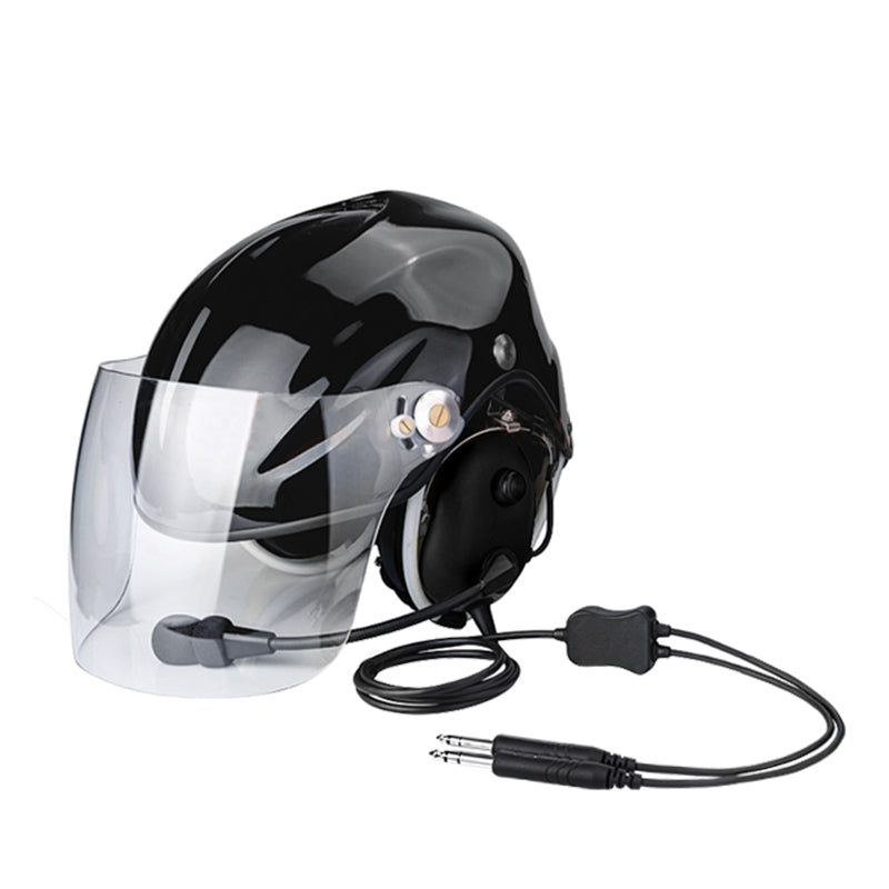 R Spider Wireless Aviation Headset casque paramoteur PNR à visière