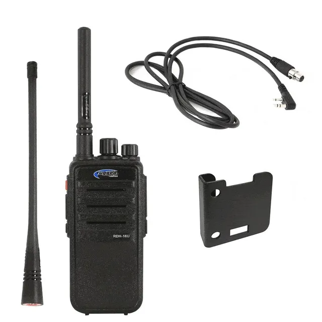 Rugged Air Kit Radio Portable GMRS FRS Antenne Ducky 2-3 Miles