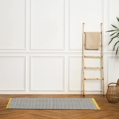 LEVASSEUR Salle de bain tapis de bain 50x120cm polyester