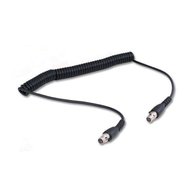 Rugged Air H80 Cordon Spiralé Casque Intercom TA3F 3 broches