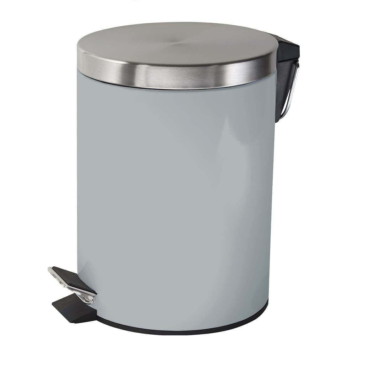 LEVASSEUR Salle de bain Poubelle à pédale 5L métal
