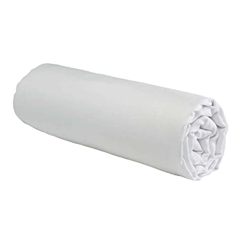 LEVASSEUR Protège-Matelas Coton Blanc Drap-Housse 130x200cm