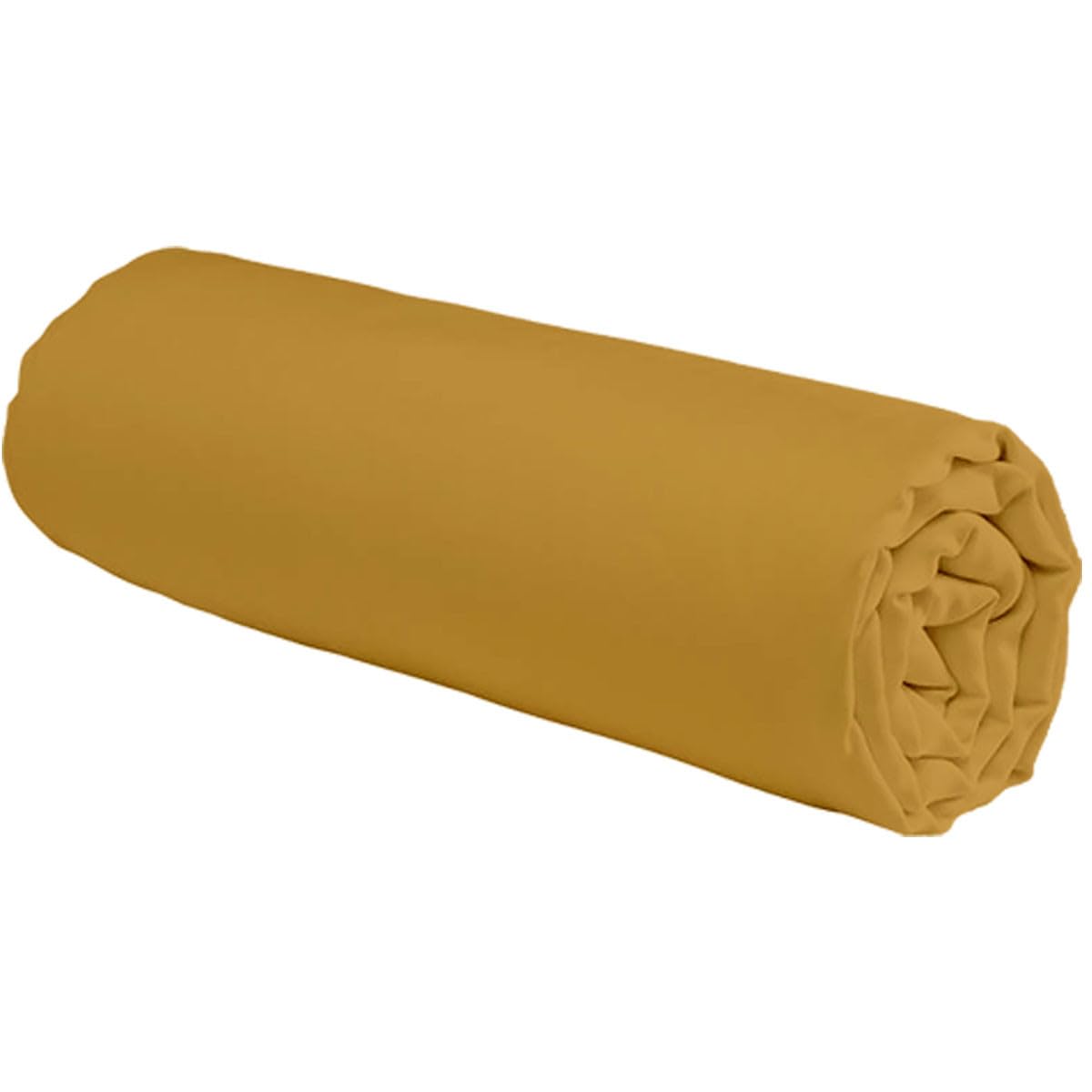 LEVASSEUR drap housse coton miel 90x190cm 100% coton 57 fils