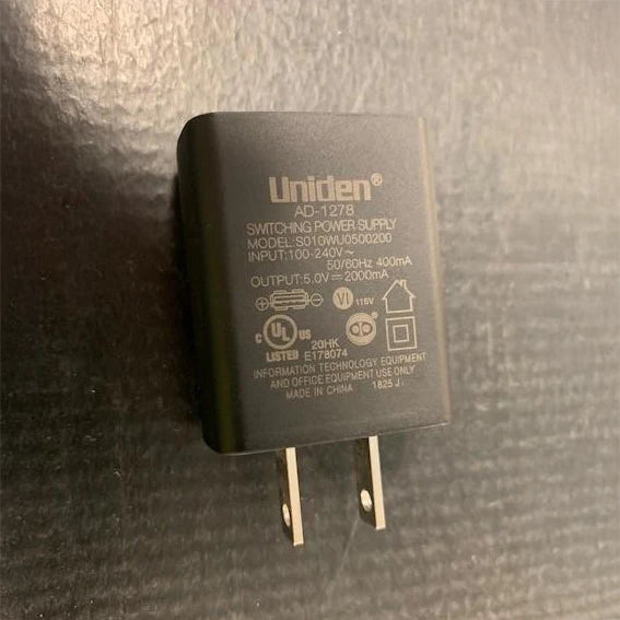 Uniden SDS100 adaptateur secteur chargeur mural maison