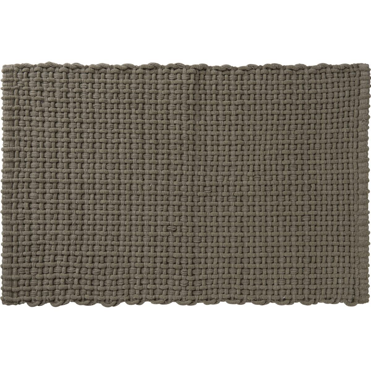 Levasseur Jungle tapis 50x80 cm kaki polycoton moelleux