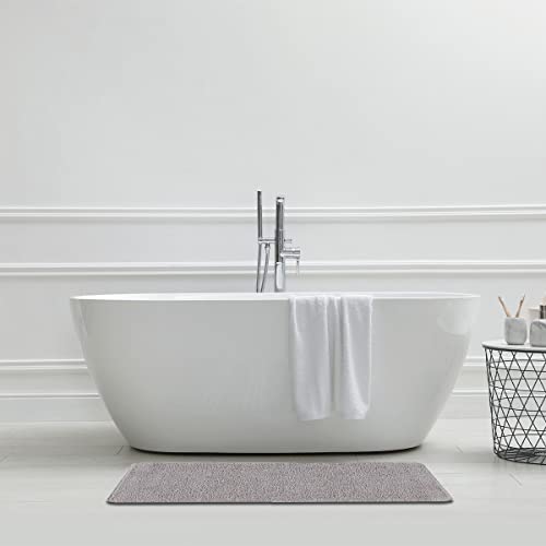 Levasseur Polynésie Tapis de Bain Gris 60x120cm Antidérapant