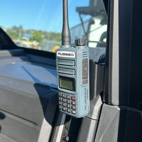Rugged Air Support Radio Polaris Xpedition Fixation A-Pillar Noir