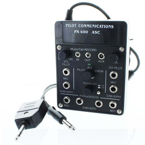 Pilot PA-400 3BL intercom avion 4 casques cockpit