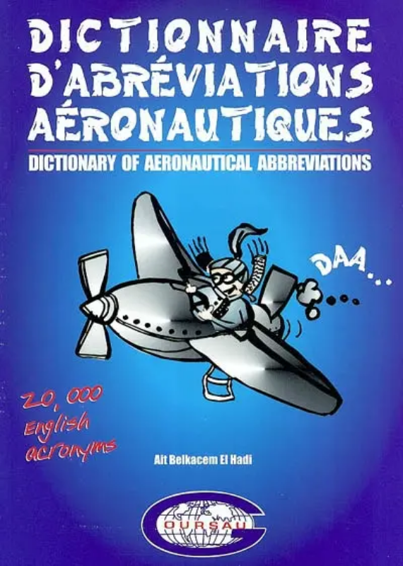 Dictionnaire abréviations aéronautiques El Hadi livre 366 pages