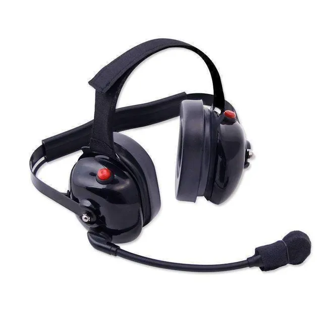Rugged Air H60 casque double radio BTH noir 5-pin
