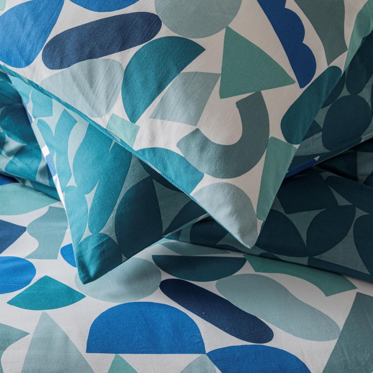 Levasseur Nano parure de lit bleu 240x220cm coton