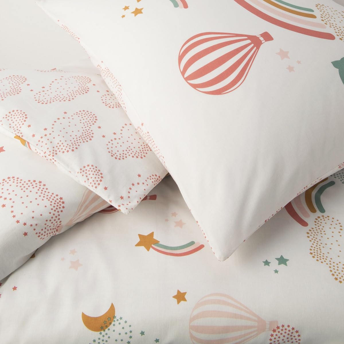 Levasseur Kids parure lit enfant coton arc-en-ciel 2 pièces