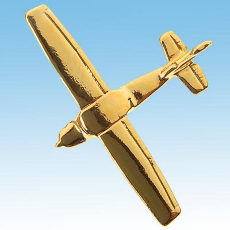 La Boutique du Pilote Cadeaux Pin's 3D Cessna 150/172 doré 2,5 cm