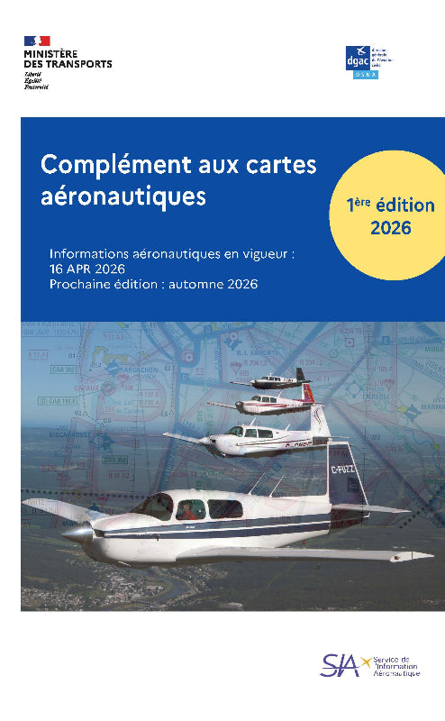 La Boutique du Pilote SIA 2026 complément cartes aéronautiques