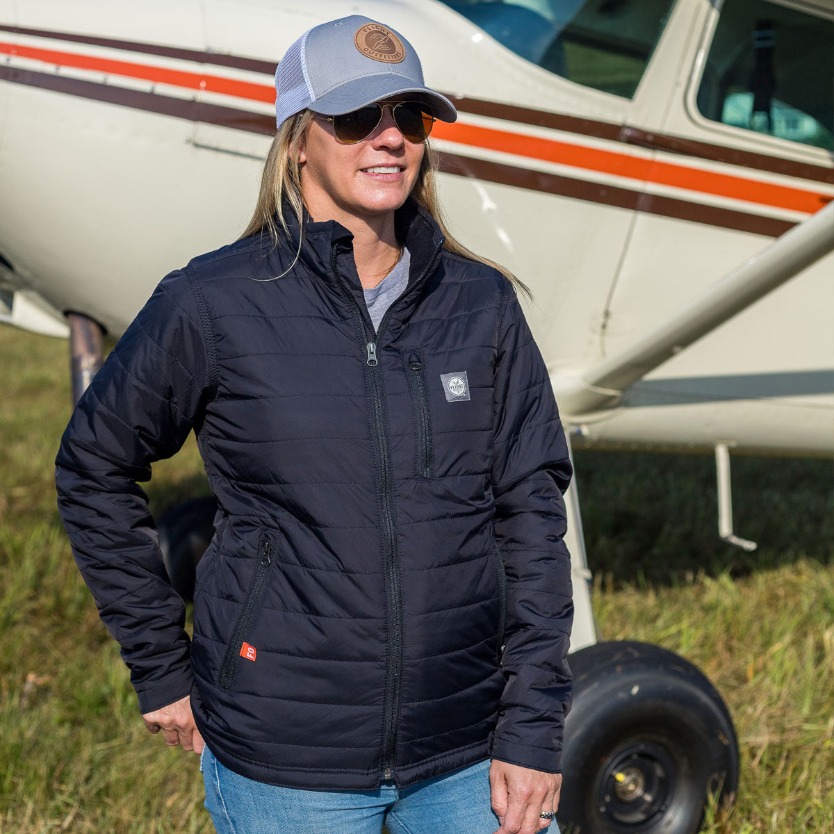 Flight Outfitters Airfoil veste pilote femme matelassée taille M