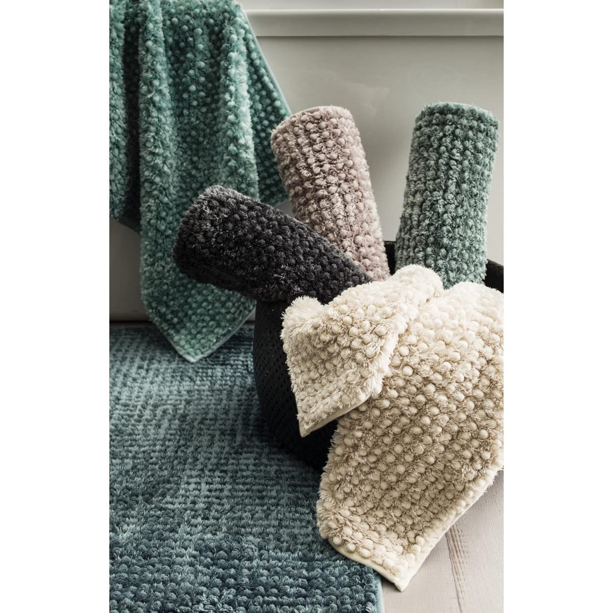Levasseur Softy Tapis de Bain Rose 50x80cm Chenille
