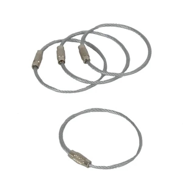 La Boutique du Pilote Dimatex lot 4 anneaux métal 4 cm