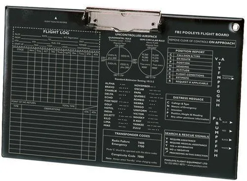 La Boutique du Pilote FB2 planche de genou grand modèle simple