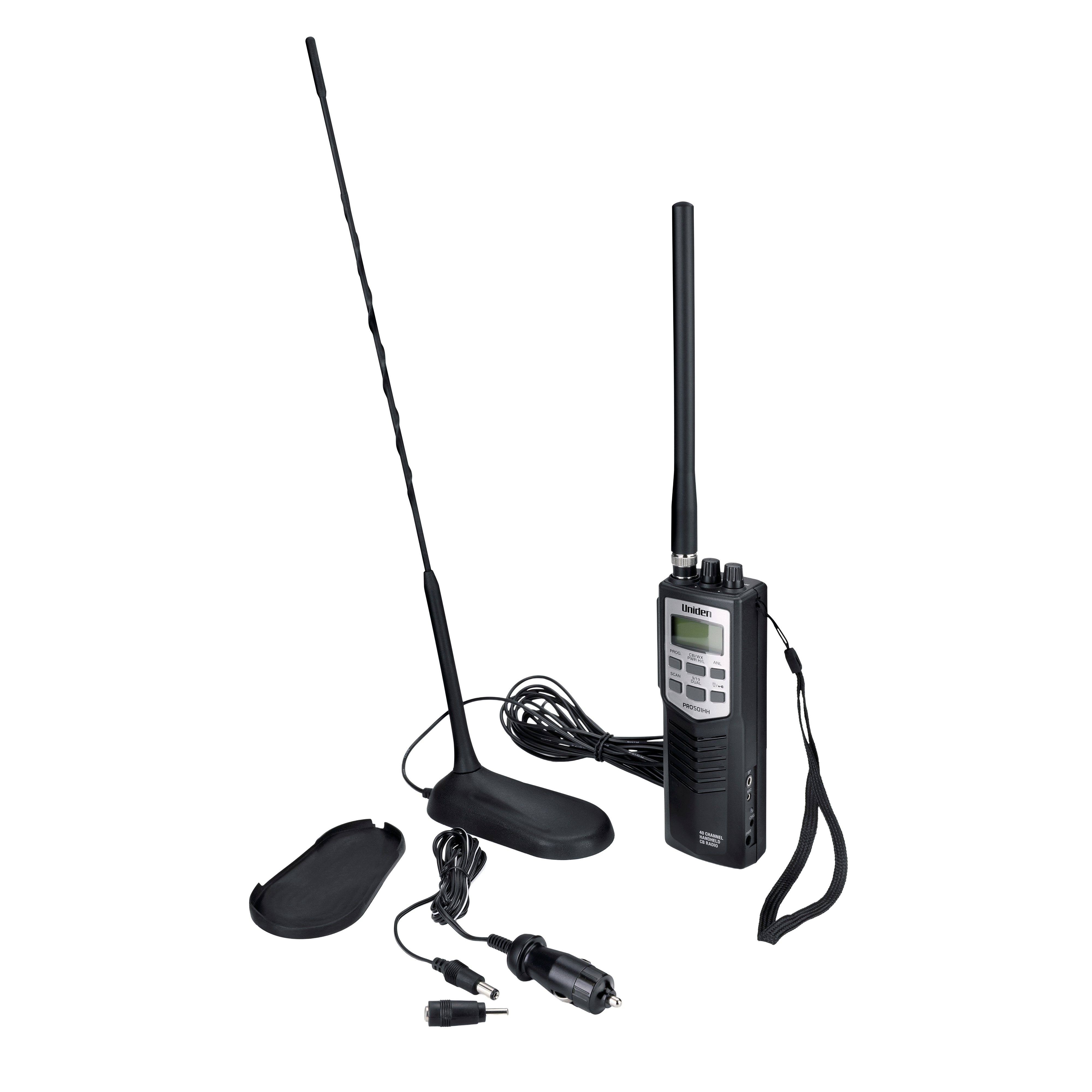 Uniden CB Radios PRO501TK Poste CB Compact