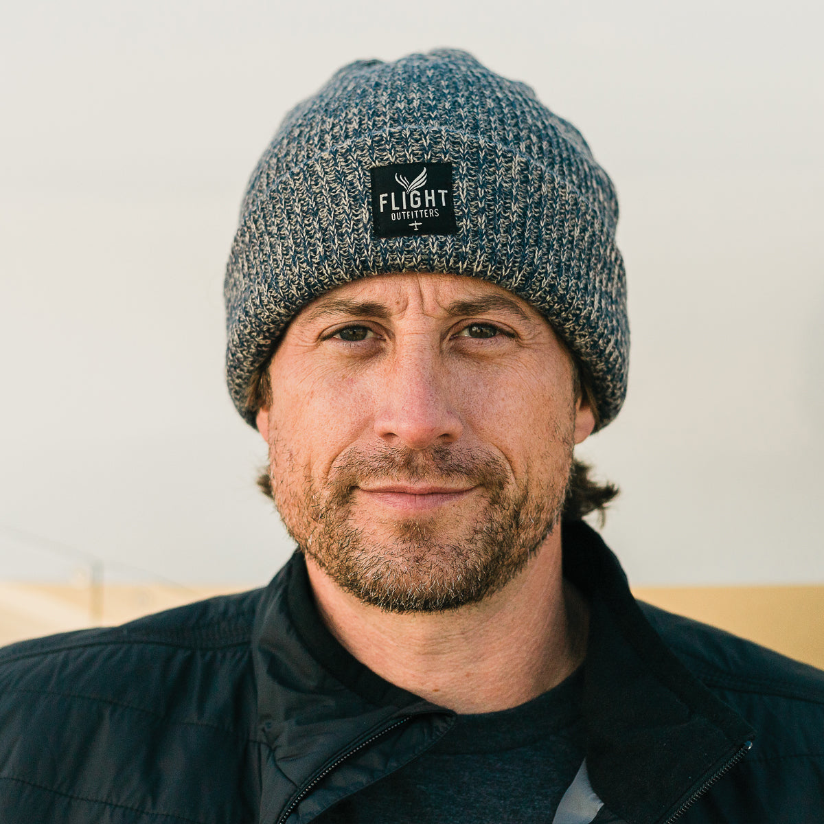 Flight Outfitters FO Winter bonnet pilote bleu marine