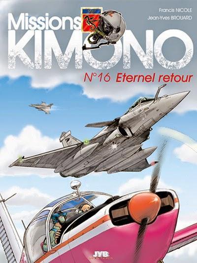 Mission Kimono 16 BD aviation album pilote